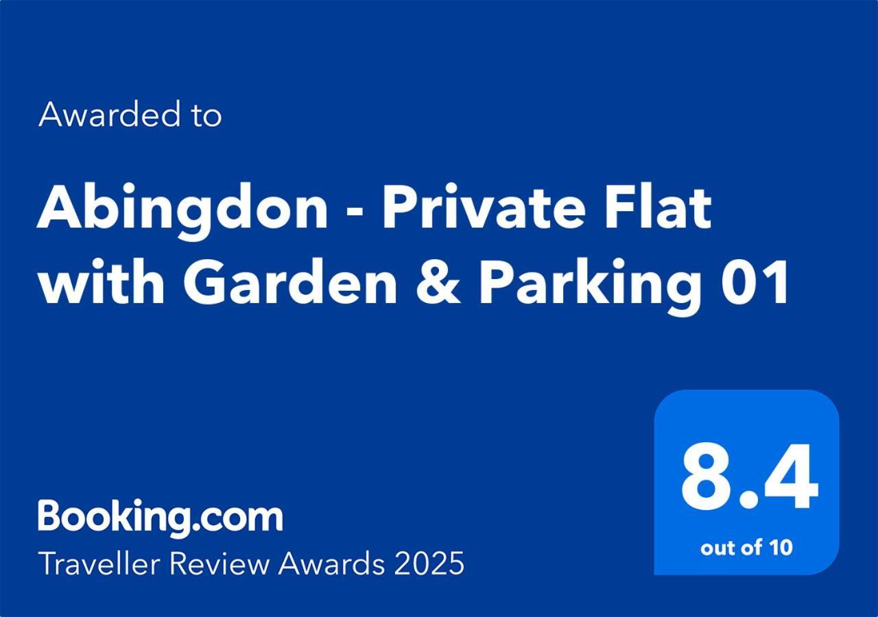 Апартаменти Abingdon - Private Flat With Garden & Parking 01 Екстер'єр фото